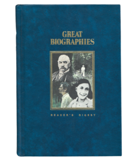 Great Biographies : A. Lincoln, A. Frank, A. Schweitzer, P. Morgan